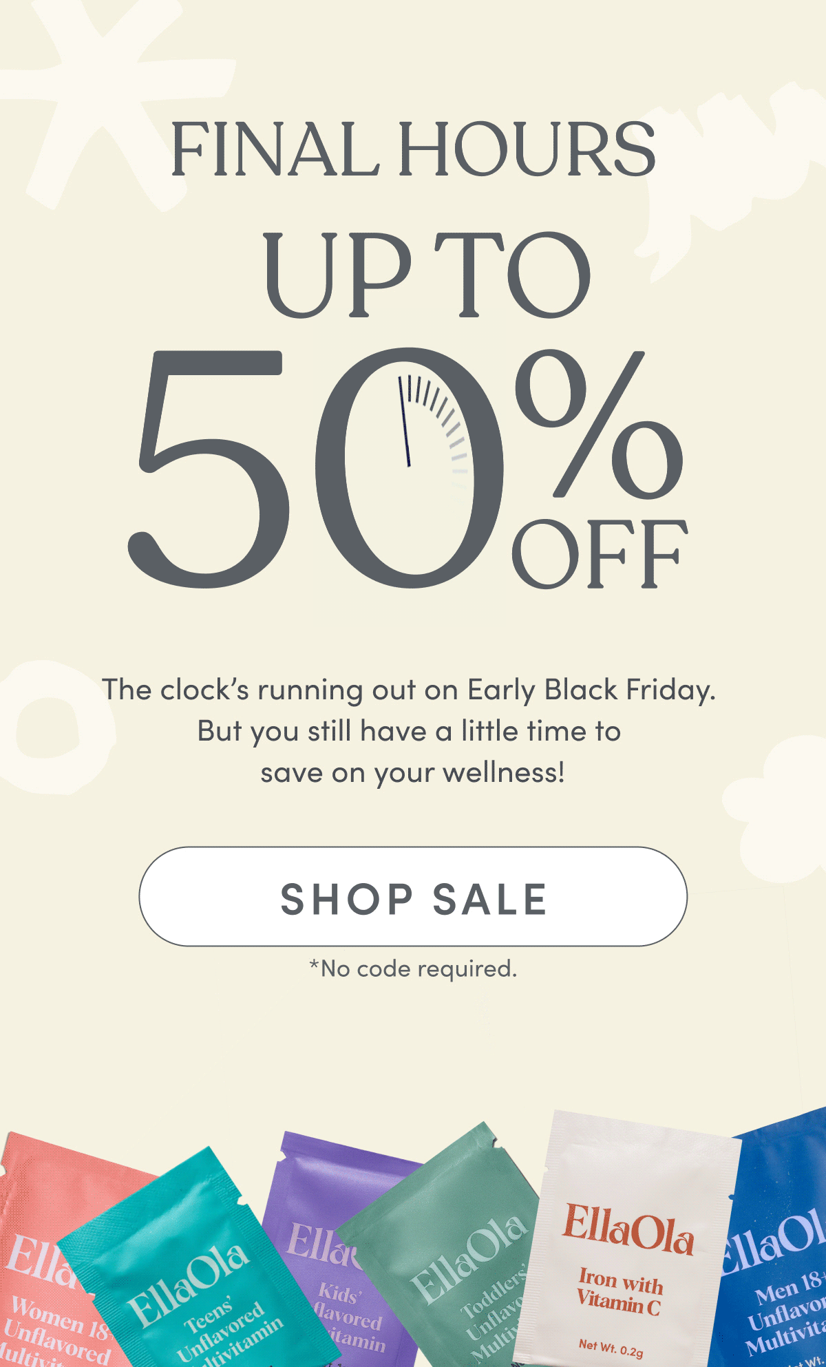 Shop sale