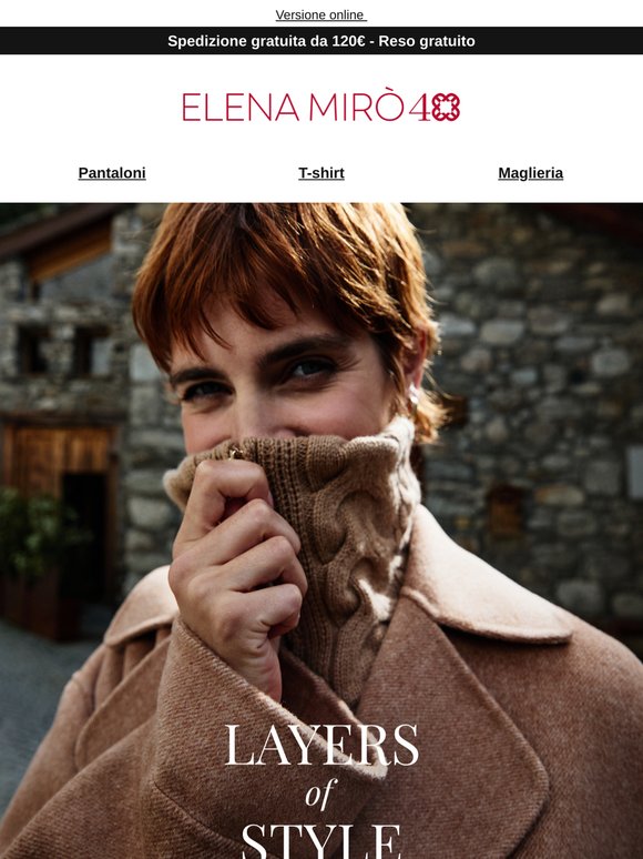 Elena Mirò: Layers of style | Nuovi cappotti | Milled