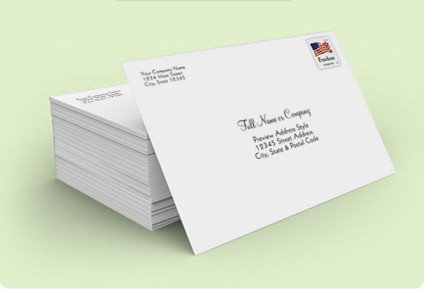ENVELOPE ADDRESSING-MAILING SERVICE