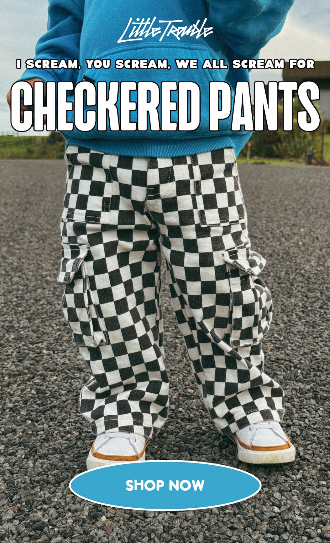 Little Trouble: CHECKERED PANTS - Finally STOCKED! | Milled