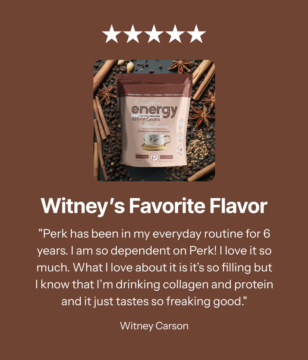 Witney’s Favorite Flavor