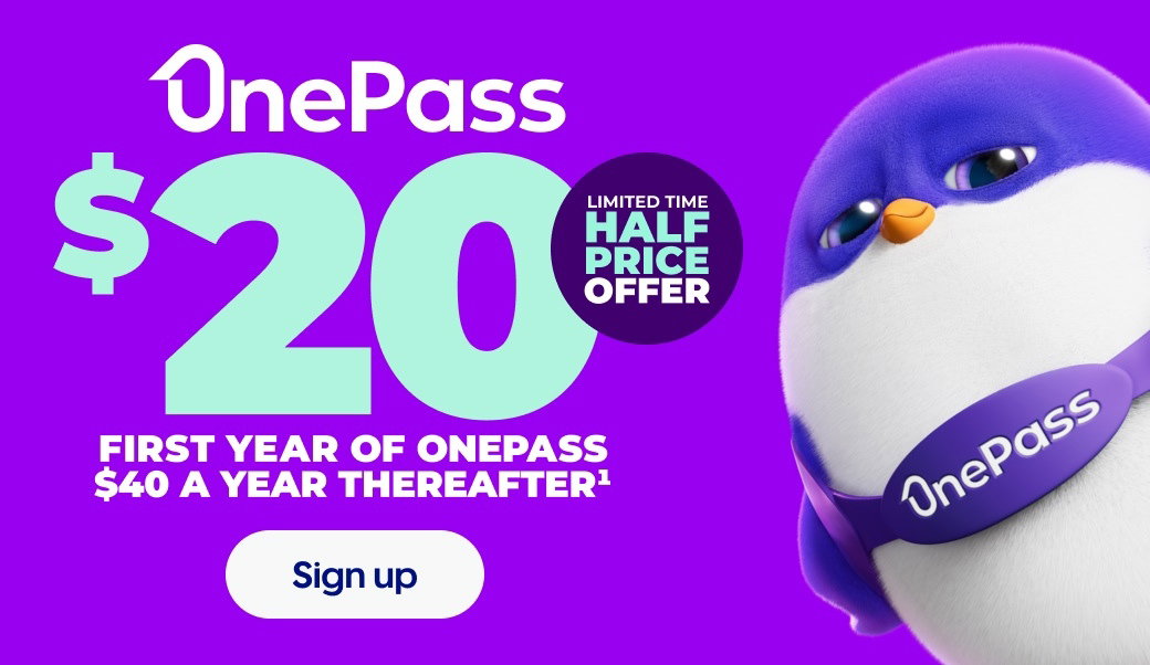 One Pass Limited Time Half Price Offer