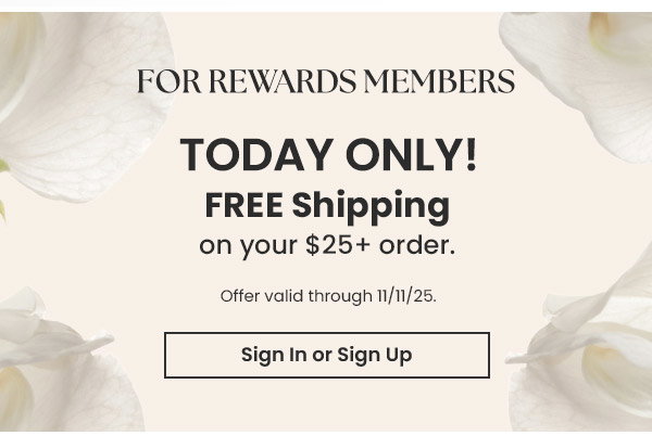 Today Only! Free Shipping on your $25+ order.