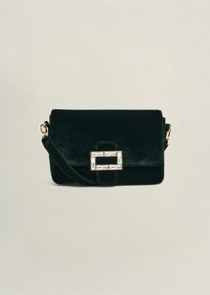 Alexandria Velvet Clutch Bag