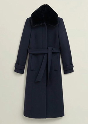 Celeste Wool Blend Coat