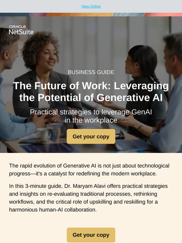 NetSuite: Redefining the Future of Work with GenAI | Milled