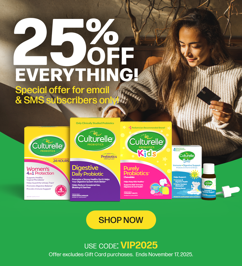 25% off everything! Special offer for email & SMS subscribers only! Use code VIP2025 at checkout. Offer excludes gift card purchases. Ends November 17, 2025. Click to shop now!