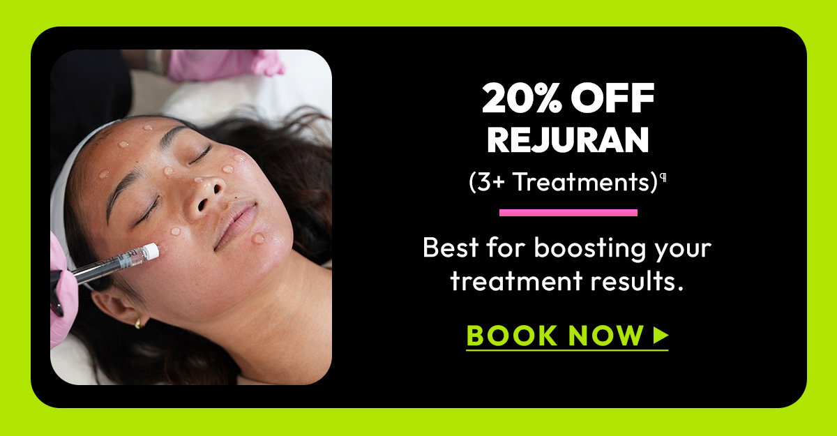20 Off Skin Booster, 3 or more Treatments, Best for boosting your treatment results