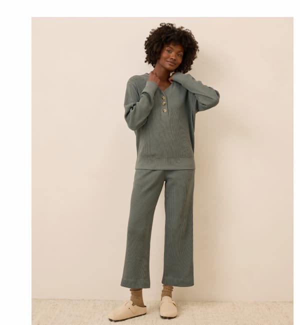 Thermal Waffle Lounge Set