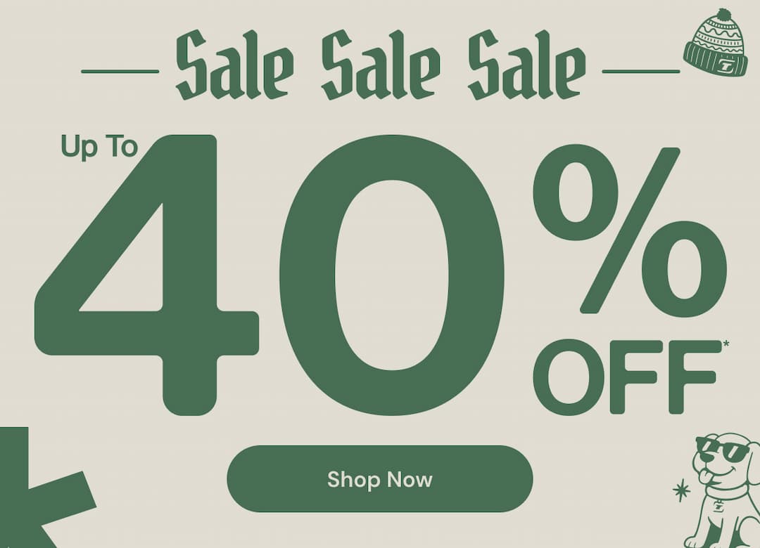 Save up to 40% Off