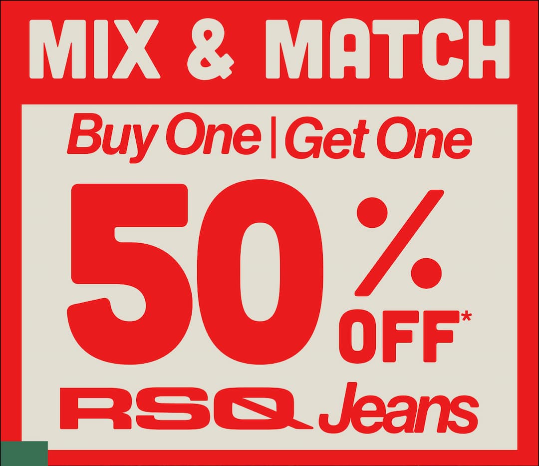 Shop RSQ Mix and match BOGO 50% Off RSQ Jeans
