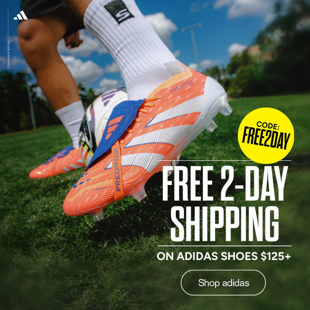 FREE 2-day shipping on adidas shoes over $125+