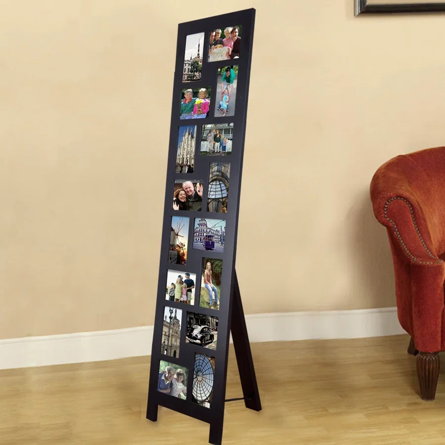 Guyer 16 Opening Wood Floor-Standing Easel Picture Frame