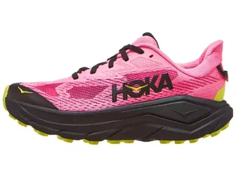HOKA Challenger 8 Women's Shoes Neon Rose/Black