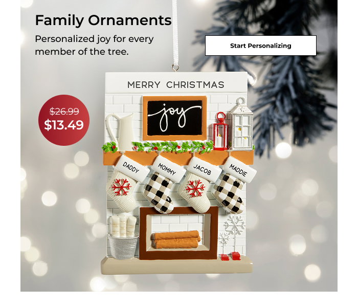 Shop Family Ornaments