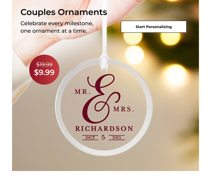 Shop Couples Ornaments