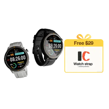 AGM Legion | Rugged | AMOLED | Health Monitoring | Multi-Sport | 5 ATM | Long Lasting Battery | GPS | Compass