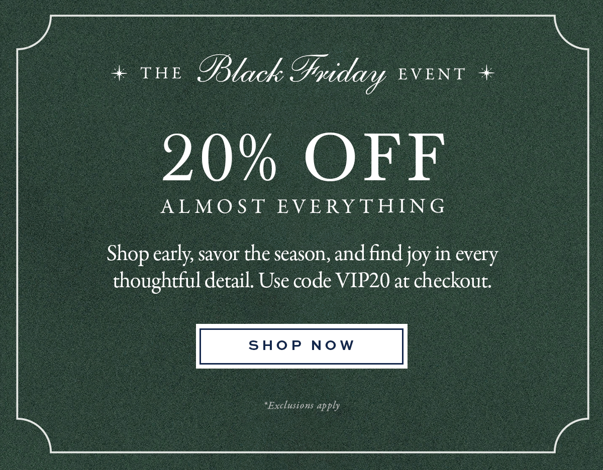 20% Off Almost Everything