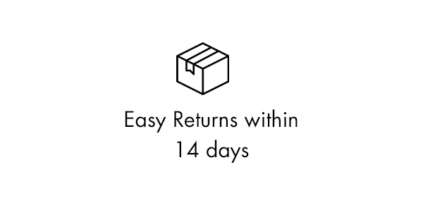 Easy returns within 14 days