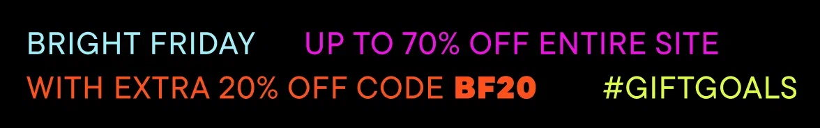 Up to 70% Off Entire Site with Extra 20% off Code BF20