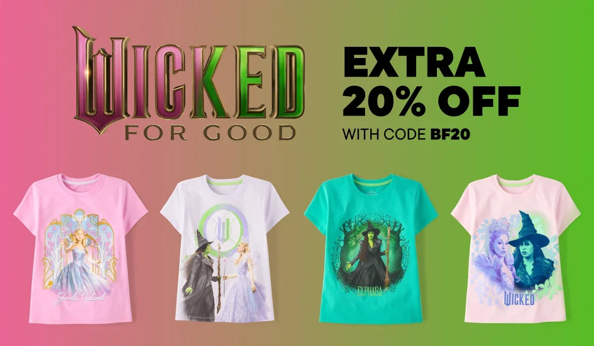 Extra 20% off Character Shop with code BF20