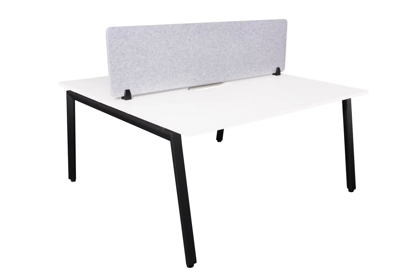 Daytona 2 Person Double Sided Workstation - With Screen