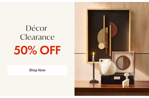 Decor Clearance Category - Shop Now