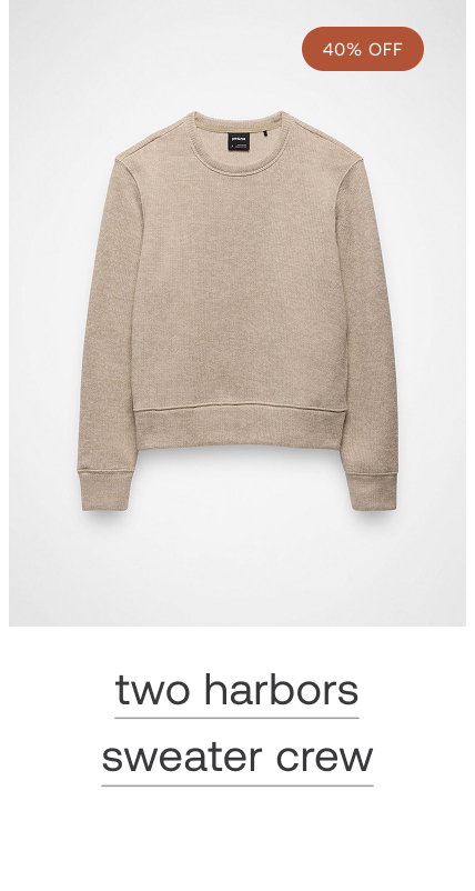 two harbors sweater crew