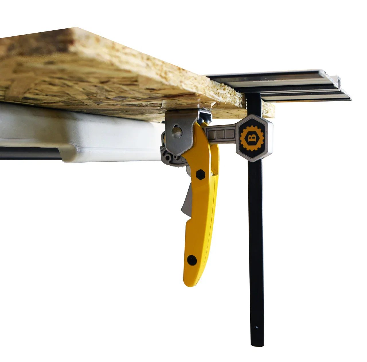 Image of 6" RATCHETING GUIDE RAIL TRACK CLAMP