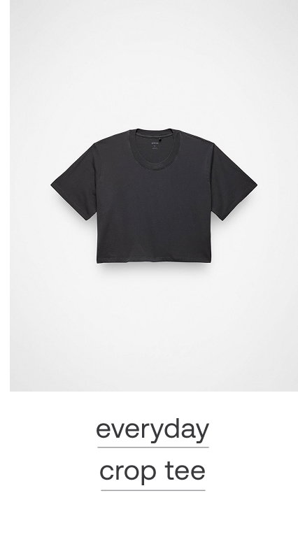 everyday crop tee