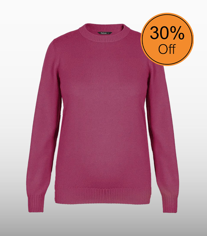 Women's Merino Crew Neck Jumper