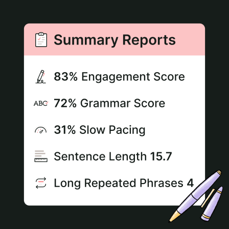 Track and improve your writing skills
