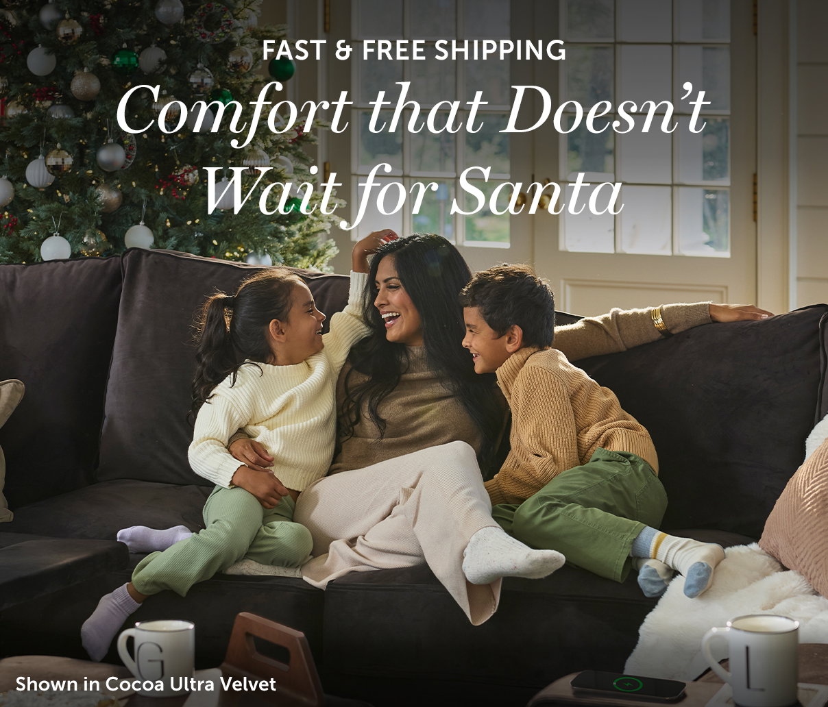 Fast and Free Shipping | Comfort that Doesn't Wait for Santa