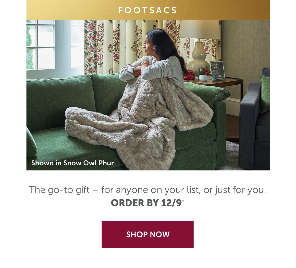 Footsacs | SHOP NOW >>