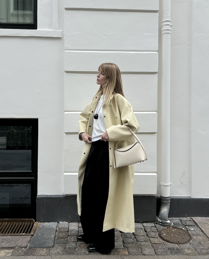 Freja hudson bag oat croc