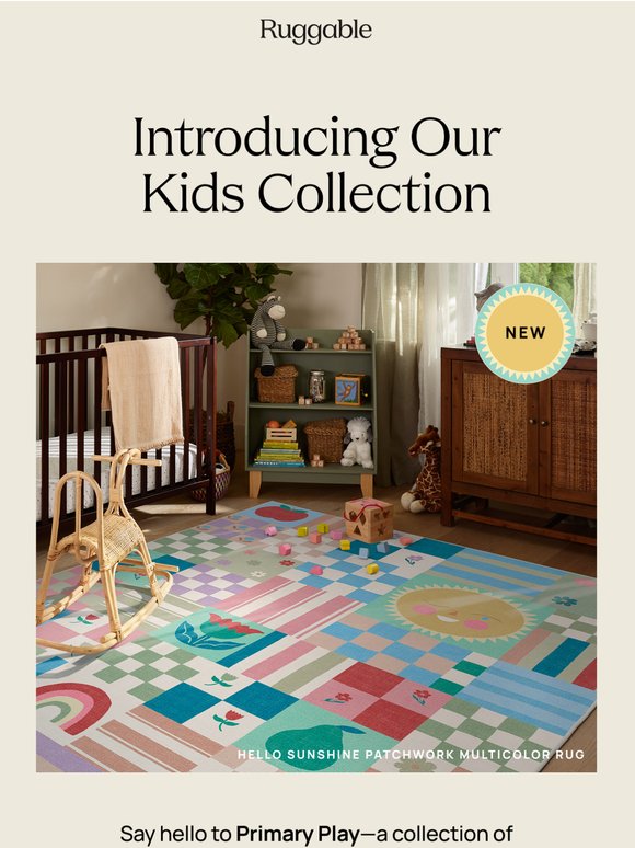 Kids Ruggable Ruggable: Our kids corner just got bigger | Milled