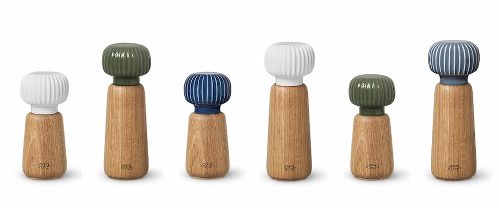 Kähler Hammershøi Pepper Grinders