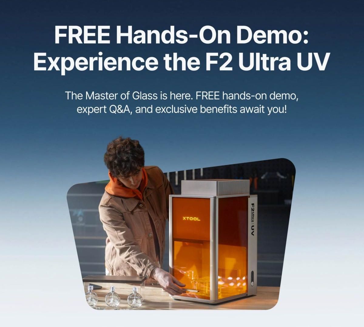 Meet the xTool F2 Ultra UV In-Person