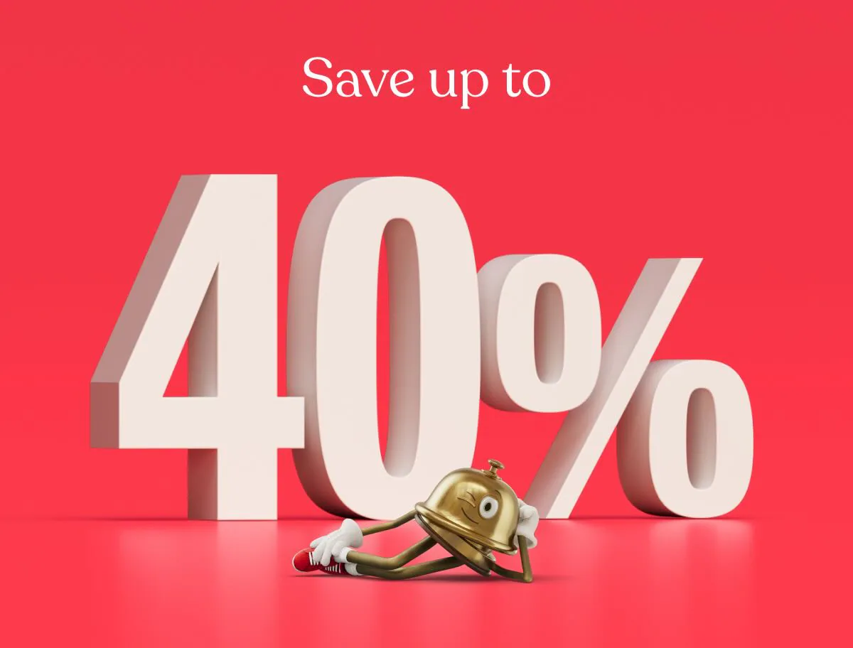 Book your next break in the Black Friday Sale.