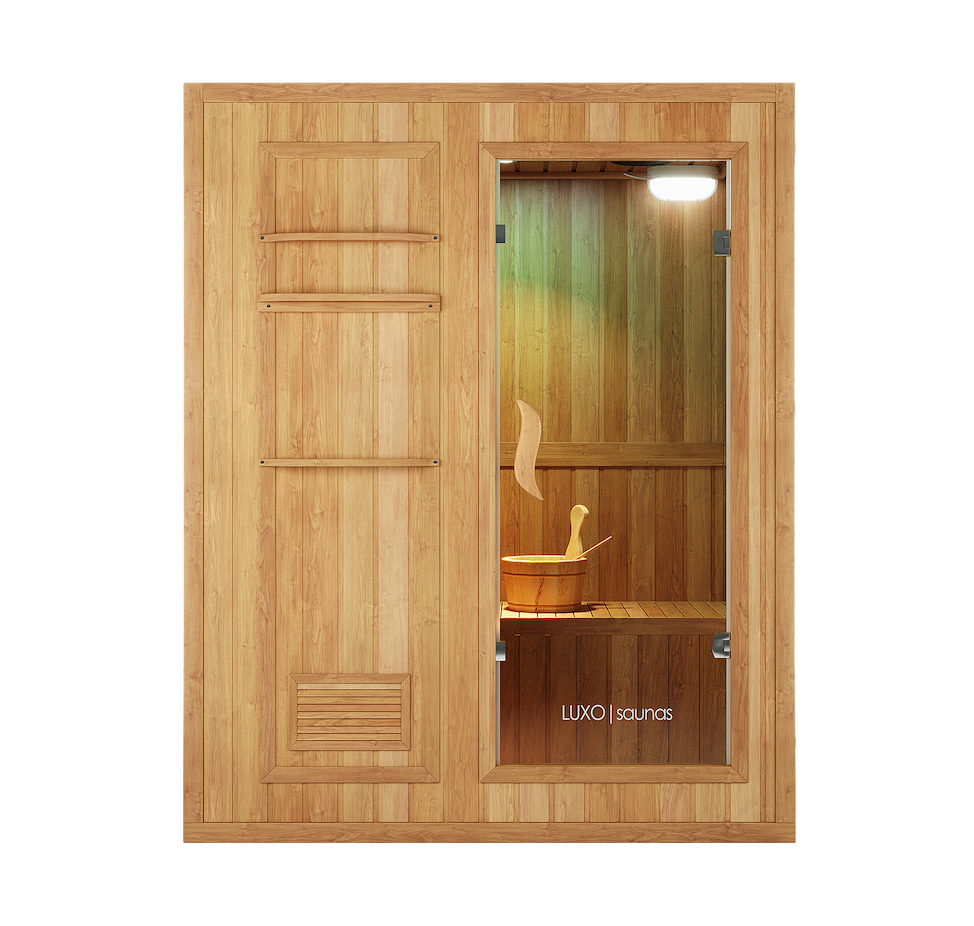 Kivi 3-Person Traditional Stove Finnish Indoor Home Sauna
