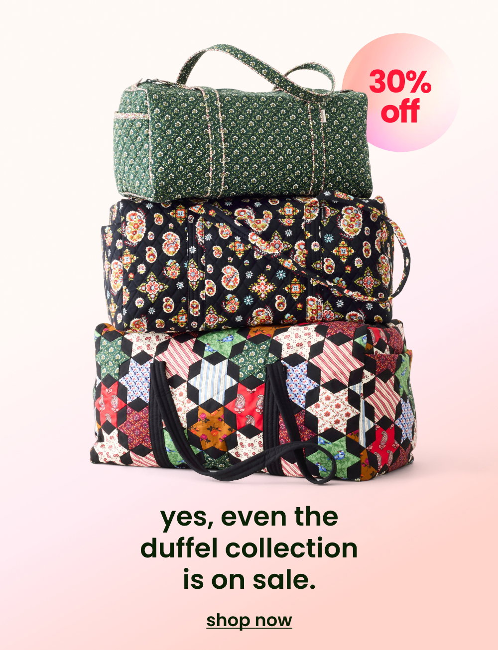 Shop 30% off the Original Duffel Bag Collection