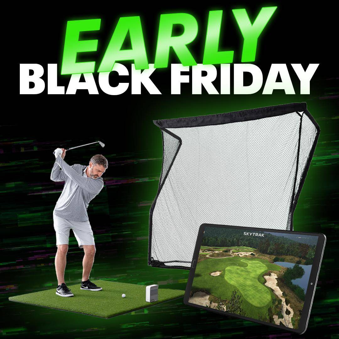 Father's Day Sale promotion, dad using SKYTRAK+ with family 