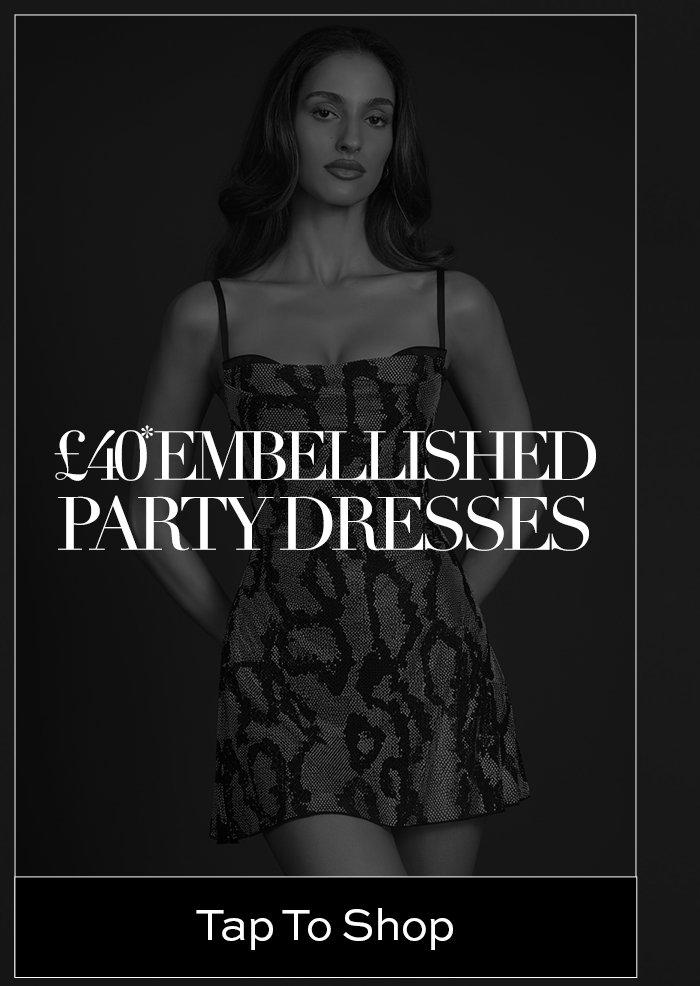£40* embellished party dresses