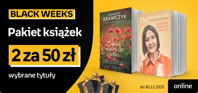 2 książki za 60 zł  online do 30.11.2025