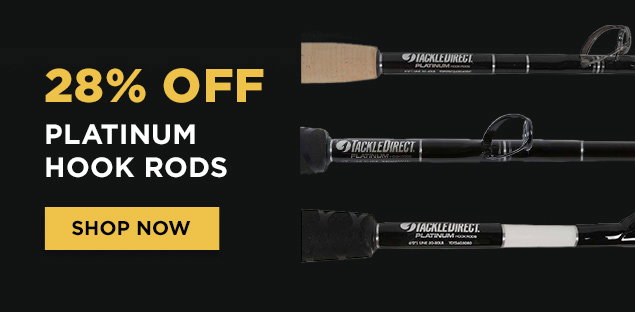 28% OFF Platinum Hook Rods