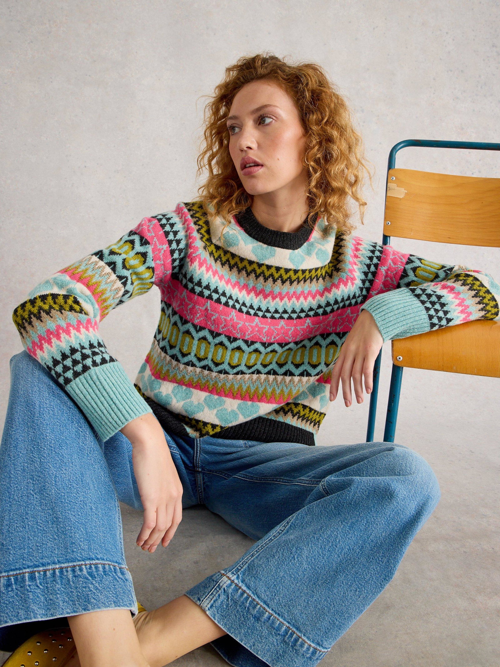 Shop Phoebe Fairisle Jumper