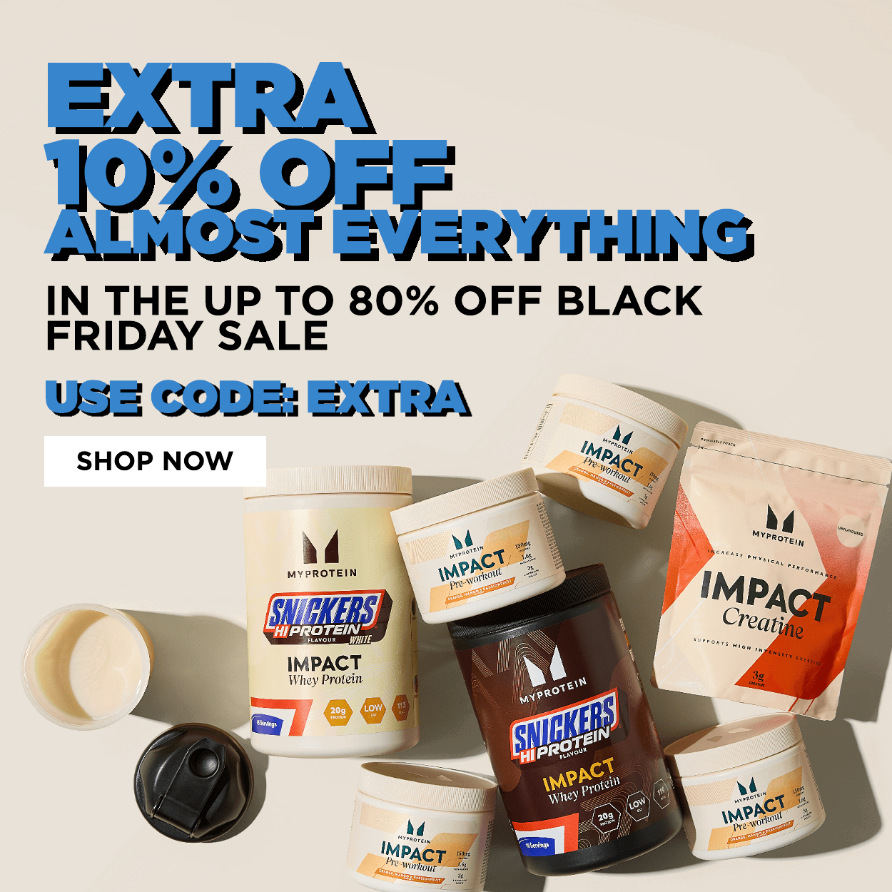 Extra 10% off with code: EXTRA