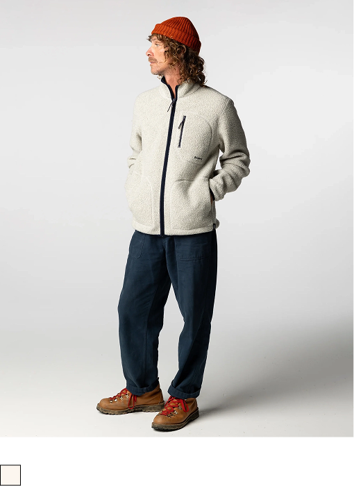 Men's Portell Wool 1/4 Zip Fleece