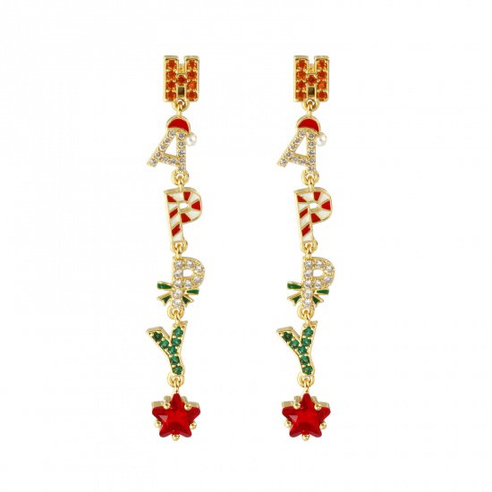 Brass Dangle Earrings