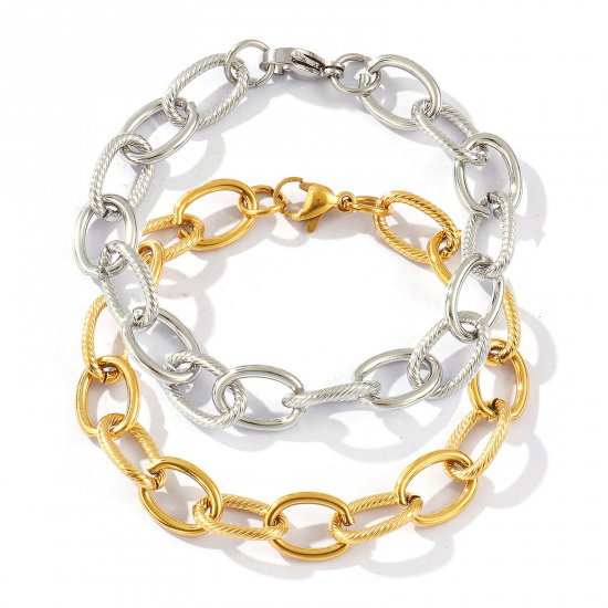 Stainless Steel Basic Bracelet